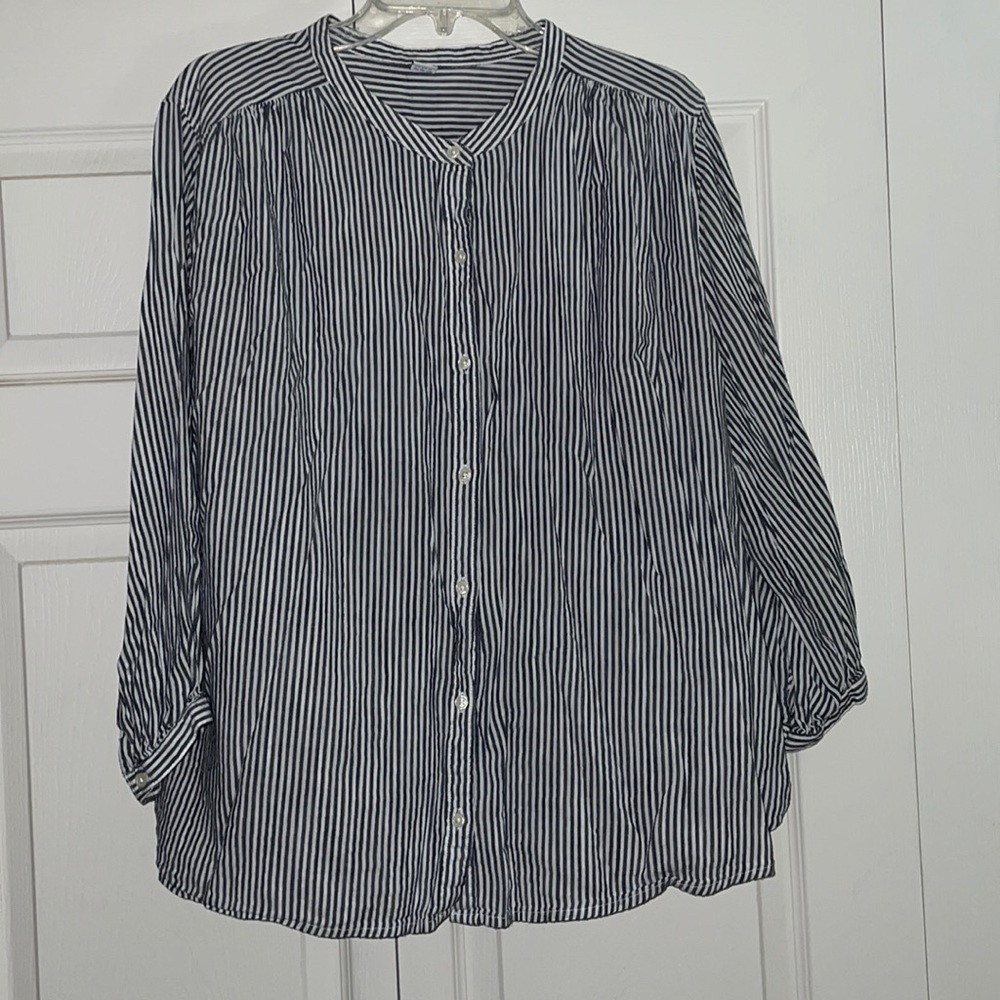 Old Navy striped blouse
